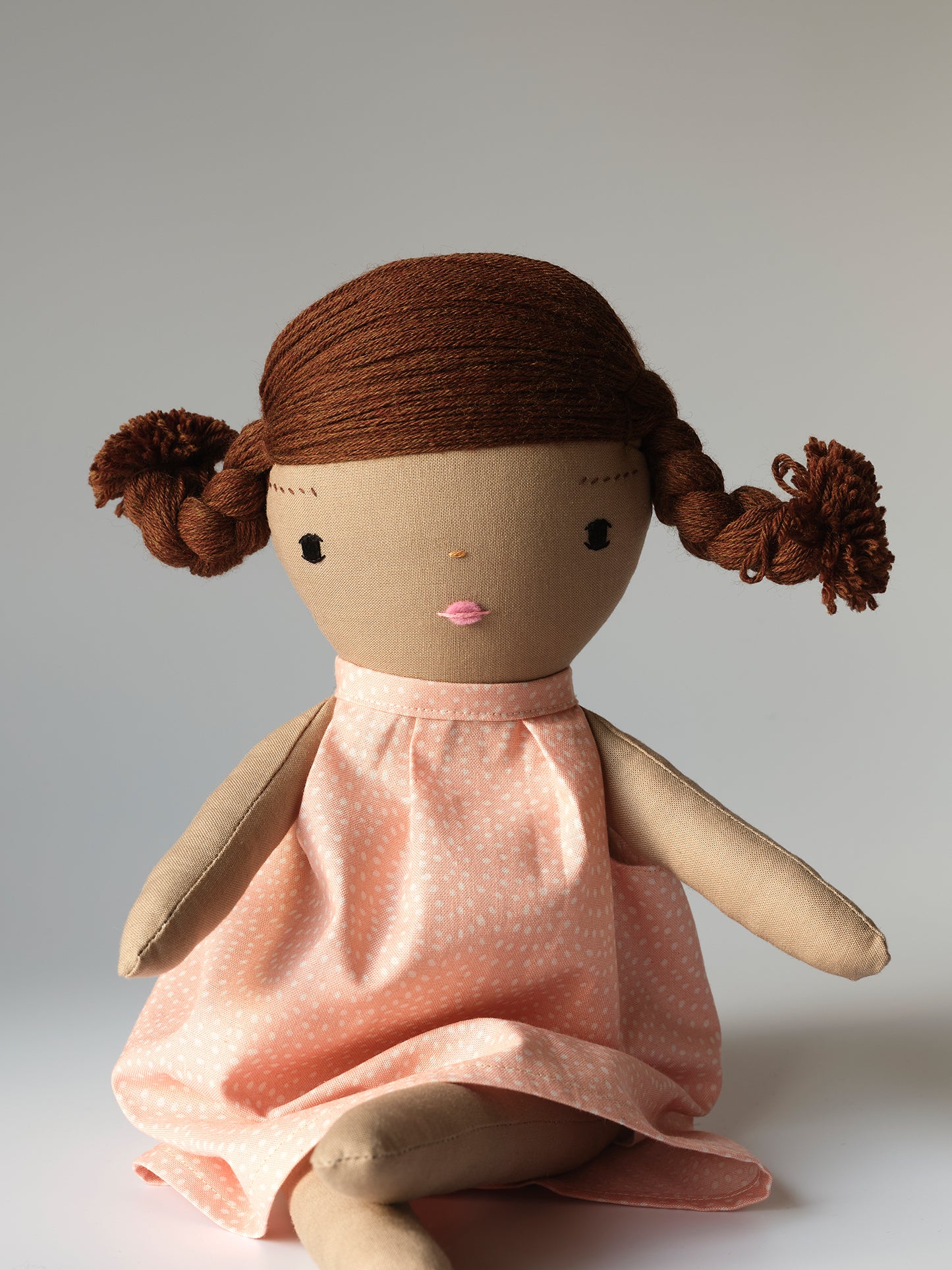 Olive Hand made cloth hot doll